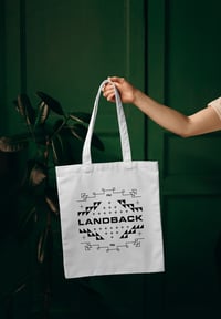 Image 1 of Landback Tote Bag - Whirling Logs