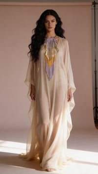 Image 5 of Collana in pelle artigianale CROW KING - Solaris