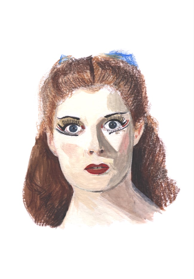 Moira ~ The Red Shoes ~ Giclee print