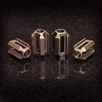 Image 1 of Pierced Lanyard Bead - Copper or Brass