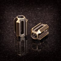 Image 2 of Pierced Lanyard Bead - Copper or Brass