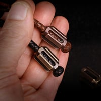 Image 4 of Pierced Lanyard Bead - Copper or Brass