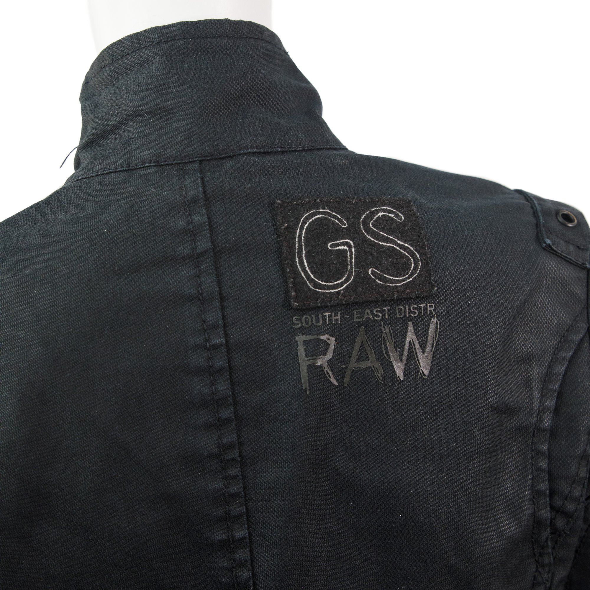 Image of G Star Raw Y2K Black Military Jacket 