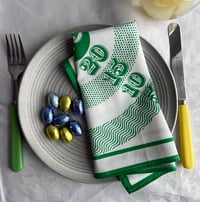 Image 1 of Target game printed cotton napkin