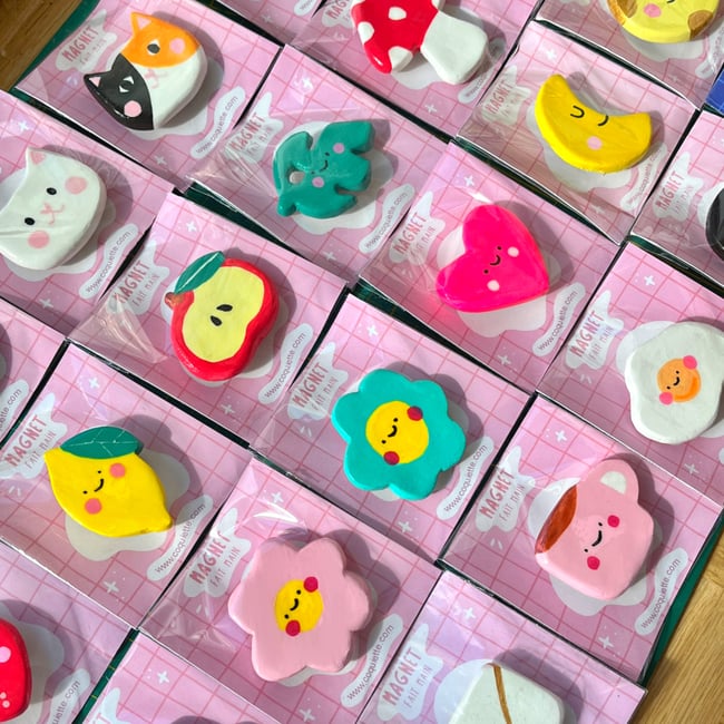 Magnets en argile - série limitée -