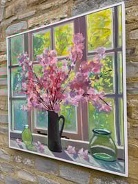 Image 3 of Cherry blossom funk and forsythia. Just finished. Currently drying. 