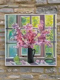 Image 4 of Cherry blossom funk and forsythia. Just finished. Currently drying. 