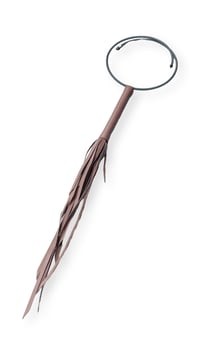 Image 3 of Collana in pelle artigianale ERINNI - Sabbia