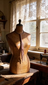 Image 5 of Collana in pelle artigianale ERINNI - Sabbia