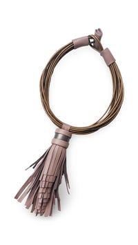 Image 3 of Collana artigianale in pelle LOGGIA - Eterna