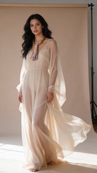 Image 4 of Collana artigianale in pelle LOGGIA - Eterna