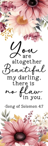 Image 2 of Christian Scripture Bookmarks – Inspirational Faith Bookmarks