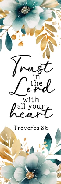 Image 9 of Christian Scripture Bookmarks – Inspirational Faith Bookmarks