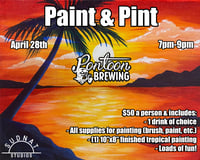 Paint & Pint @ Pontoon Brewing