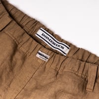 Image 2 of DOMEstics. Pure Linen Slip-on Pants