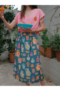 Image 1 of FALDA MIDI MEDITERRANEO