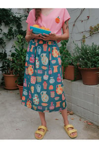 Image 2 of FALDA MIDI MEDITERRANEO