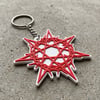 Thornogram Rubber Keychain