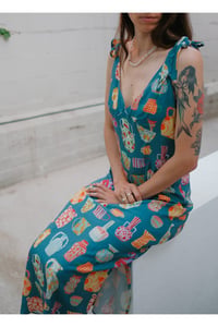 Image 1 of VESTIDO LARGO MEDITERRANEO