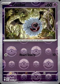 Woobat (Poke Ball Pattern) - SV: White Flare - Near Mint