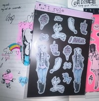 Image 2 of I RULE sticker sheet