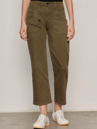 Image 1 of Retreat Crop in Burnt Olive