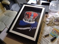 Image 8 of Blue emblem Blue Crown on black