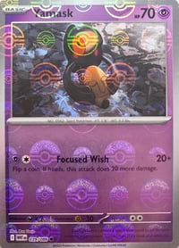 Yamask (Poke Ball Pattern) - SV: White Flare - Near Mint