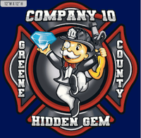 Image 1 of Greene County Fire Station 10 Short Sleeve Tee's 