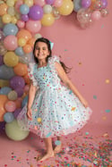 Confetti MINIS! (on a pink backdrop)