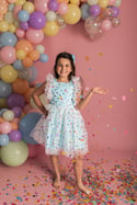 Confetti MINIS! (on a pink backdrop)