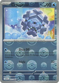 Cryogonal (Poke Ball Pattern) - SV: Black Bolt - Near Mint