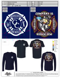 Image 2 of Greene County Fire Station 10 Long Sleeve Shirt