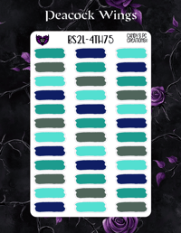 Image 1 of Brush Stroke 2 Large 4 Theme 75-99