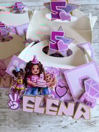 Image 1 of Pink Gamer Favor Boxes