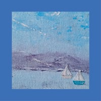 Image 1 of Two Sails Over Bay Cards (6 Pack)