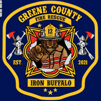 Image 1 of Greene County Fire Station 12 Short Sleeve Tee's