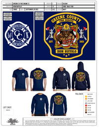 Image 2 of Greene County Fire Station 12 Pullover Hoodie