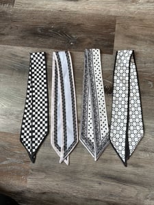 Image of Black Bag Scarf