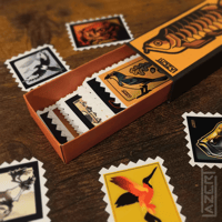 Image 1 of Stamp-Style Mini Stickers - Matchbox Bundle