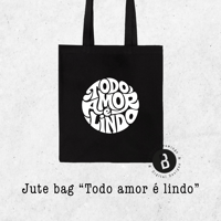 Image 1 of Jute Bags - Wording