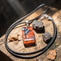 Image 3 of Fehu Rune Orgonite Necklace