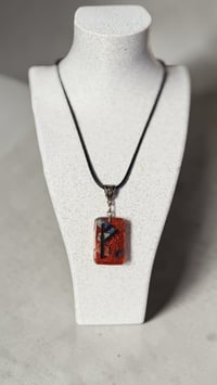 Image 1 of Fehu Rune Orgonite Necklace