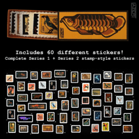 Image 2 of Stamp-Style Mini Stickers - Matchbox Bundle