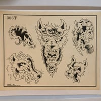 Image 1 of ‘85 Spaulding & Roger’s production sheet Ted Naydan 11x14