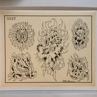 Image 1 of ‘85 Spaulding & Roger’s production flash sheet 11x14 Ted Naydan 