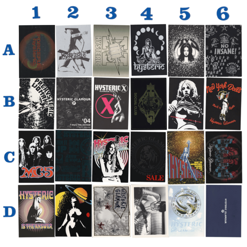 Postcards - hysteric glamour