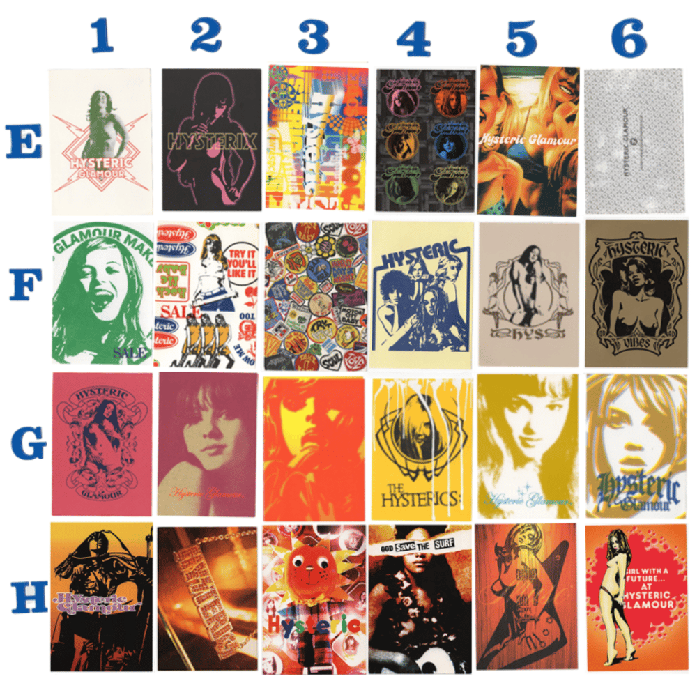 Postcards - hysteric glamour