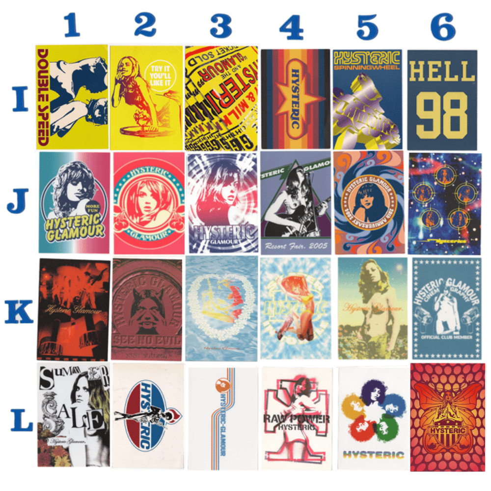 Postcards - hysteric glamour