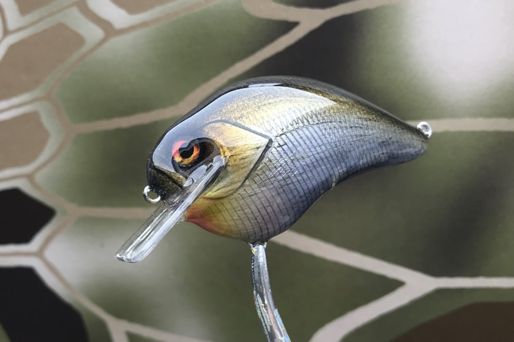 Custom Airbrushed S-CRANK 1.5 Squarebill Crankbait 2866